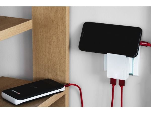 Swissten lader 2x USB-A 3 A (22045000)