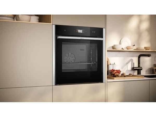 Neff B64FS31N0, Medium, Elektrisk ovn, 71 l, 71 l, 40 - 250 °C, Katalytisk + hydrolytisk