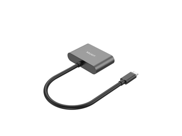 Unitek USB-C til HDMI 4K og VGA FullHD stasjon/replikator