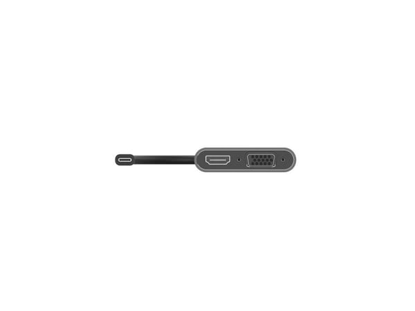 Unitek USB-C til HDMI 4K og VGA FullHD stasjon/replikator