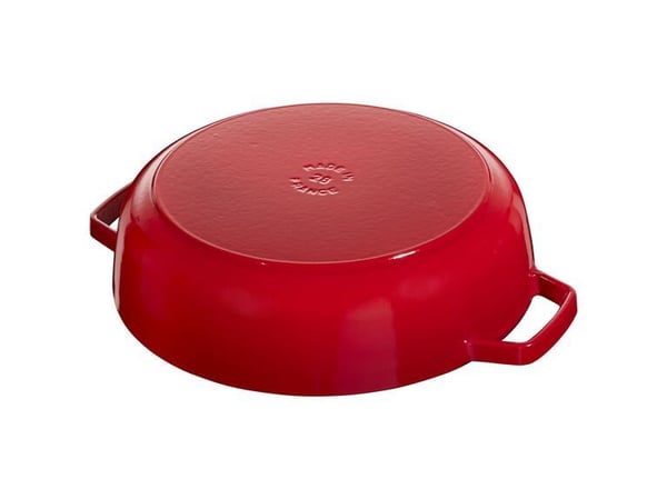 ZWILLING 40511-474-0, Grytfrom, Rund, Gjutjärn, Keramiska, gas, Induktion, Röd, Emalj