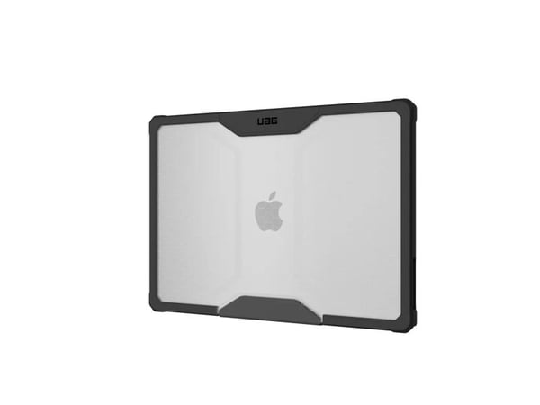 UAG Rugged Case for Apple Macbook Air 15" M2 A2941- Plyo Series- Clear - Skallveske for bærbar - is, svart