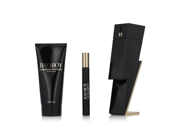 Carolina Herrera Carolina Herrera Bad Boy 100ml eau de toilette + 10ml edt + 100ml dusjsåpe