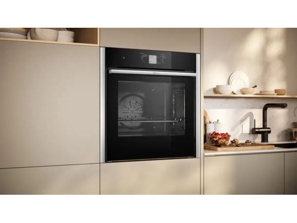 Neff B64CT73N0, Medium, Elektrisk ovn, 71 l, 71 l, 40 - 275 °C, Hydrolytisk + pyrolytisk