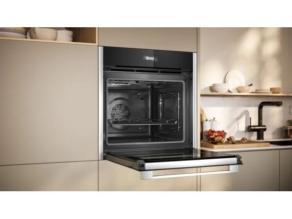 Neff N 70 B24CR71N0, Medium, Elektrisk ovn, 71 l, 71 l, 40 - 275 °C, Hydrolytisk + pyrolytisk