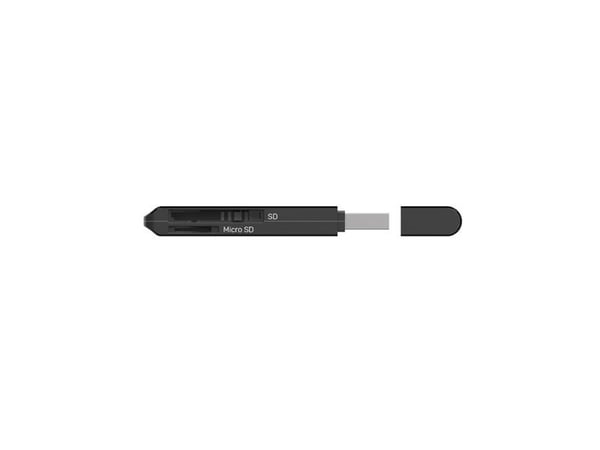 UNITEK Y-9327A, MicroSD (TransFlash), MicroSDHC, MicroSDXC, SD, SDHC, Sort, 5000 Mbit/s, Akrylonitril-butadien-styren (ABS), USB 3.2 Gen 1 (3.1 Gen...