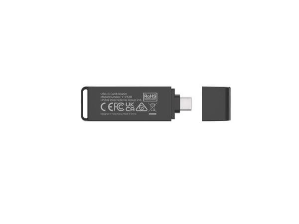 UNITEK Y-9328, MicroSD (TransFlash), MicroSDHC, MicroSDXC, SD, SDHC, musta, 5000 Mbit/s, akryylinitriilibutadieenistyreeni, USB 3.2 Gen 1 (3.1 Gen ...