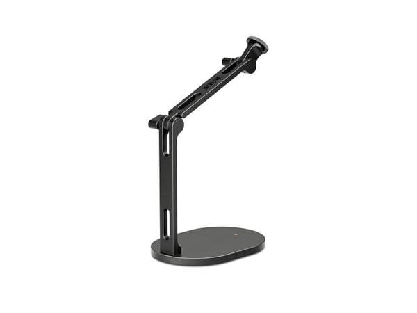RØDE DS2, Skrivbordsmikrofonstativ, Rund fot, Svart, Metall, Metall, 3/8"