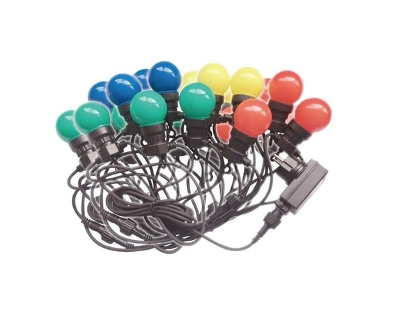 V-tac 0,50W lysbånd med EURO-tilkobling, IP20, kabel 10 m, farge RGBY