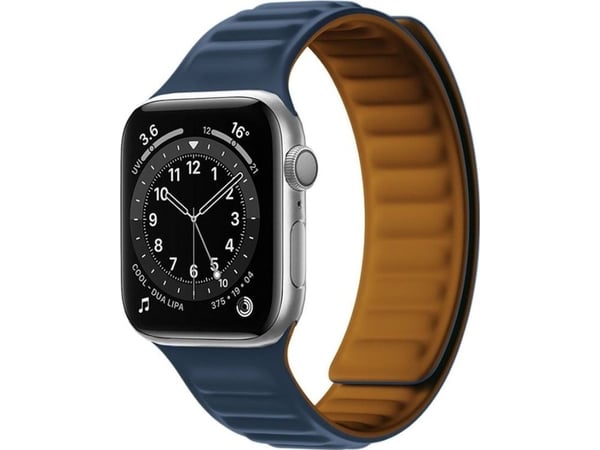 Hurtel Magneettinen hihna hihna Watch 7 41mm magneettinen rannekoru rannekoru sininen