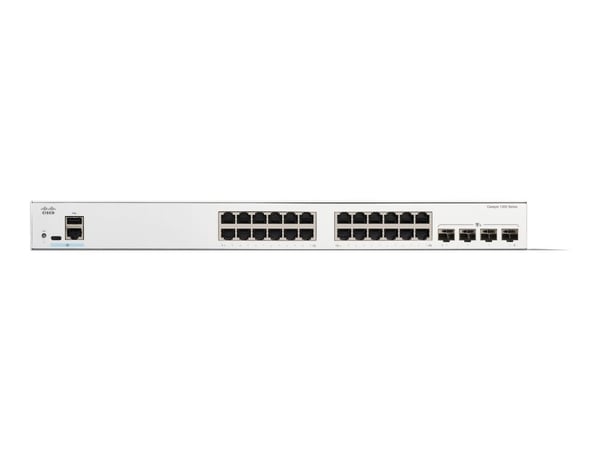 Cisco C1200-24T-4X, Hallittu, L2/L3, Gigabit Ethernet (10/100/1000)