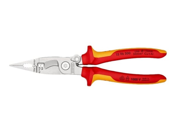 KNIPEX - Multifunktionstang - isoleret - 200 mm