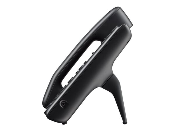 HP Poly Edge B10 - VoIP-telefon med anrops-ID/samtale venter - 5-veis anropskapasitet - SIP, SDP - 8 linjer - svart