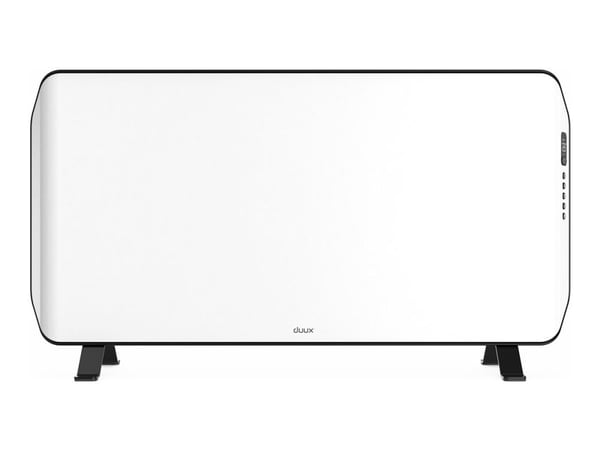 Duux Edge 2000 - Varmer - veggmontert, frittstående - 2 kW - hvit
