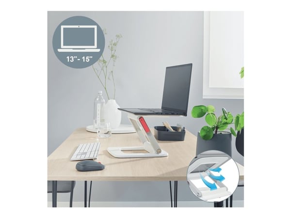 Laptop stigerør Leitz Ergo Cosy multiv.white