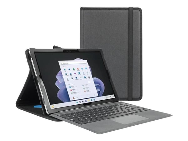 Mobilis ACTIV Pack - kääntyvä suojakotelo tabletille - TFP 4.0 - musta - Microsoft Surface Pro 8, Pro 9 -laitteille (051062)