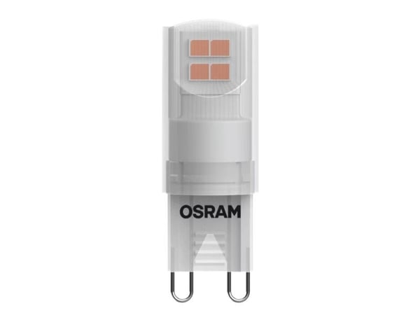 OSRAM - LED-lyspære - form: kapsel - mattslipt finish - G9 - 1.9 W (ekvivalent 19 W) - klasse F - varmt hvitt lys - 2700 K