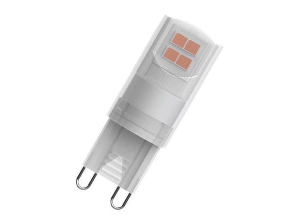 OSRAM - LED-lyspære - form: kapsel - mattslipt finish - G9 - 1.9 W (ekvivalent 19 W) - klasse F - varmt hvitt lys - 2700 K