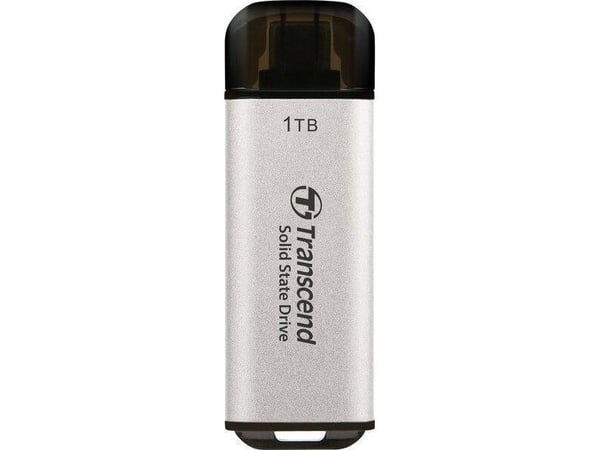 Transcend ESD300, 1 TB, USB Type-C, 1050 MB/s, 10 Gbit/s, Hopea