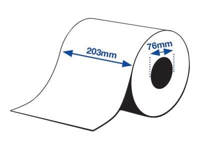 Epson 7113423, Valkoinen, Itse kiinnittyvä tulostintarra, Merkintänauha, Rulla, Mustesuihku, Akryyli