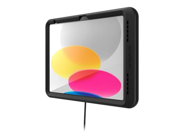 Compulocks iPad 10th-11th (A16) Gen PowerMove Black - Monteringskomponent (hus) - for nettbrett - svart - skjermstørrelse: 10.9" - for Apple 10.9-i...