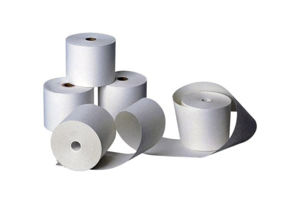Regnerulle 57x70x13 mm hvid 35m til InkJet - (pakke á 5 ruller)