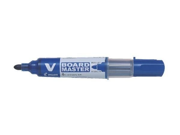 Whiteboardmarker Pilot V-Board Master blå, rund spids 2,3mm - (10 stk.)