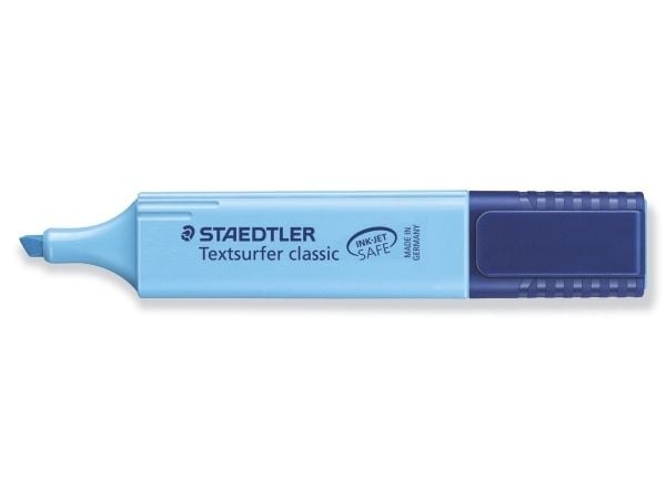 Tekstmarker Staedtler 364 blå Textsurfer Classic - (10 stk.)