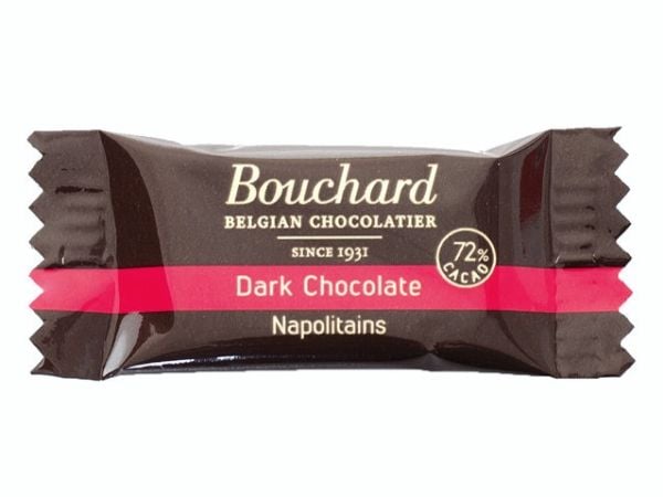 Chokolade Bouchard mørk - 5g flowpakket (1kg)