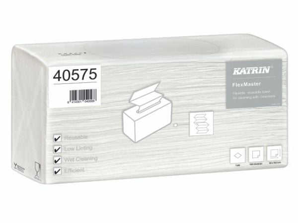 Katrin FlexMaster, Stoff, Hvit, 420 mm, 355 mm, 100 stykker, 360 mm