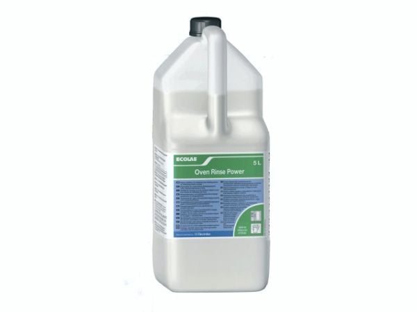 ECOLAB Oven Rinse Power - Skyllemiddel - væske - jerrykanne - 5 L - profesjonell - konsentrert (en pakke 4)