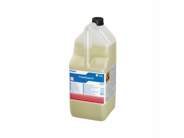 Skumrengøring Surt FoamGuard Z Kalkfjerner uden Farve/Parfume 5 ltr,5 Ltr/dnk