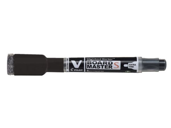 Marker Pilot V-Boardmaster S EF sort 1,3 mm bredd - (10 st.)