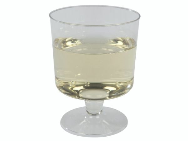 Hvidvinsglas på fast fod PS 15cl, 17cl klar 10stk/ps