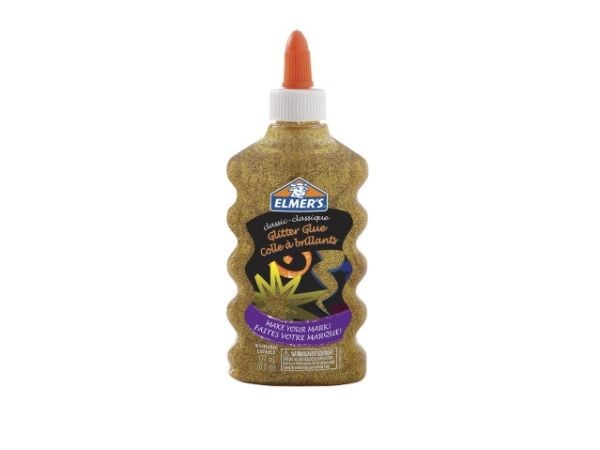 Elmer's Glitterlim Gold 177ml til slim