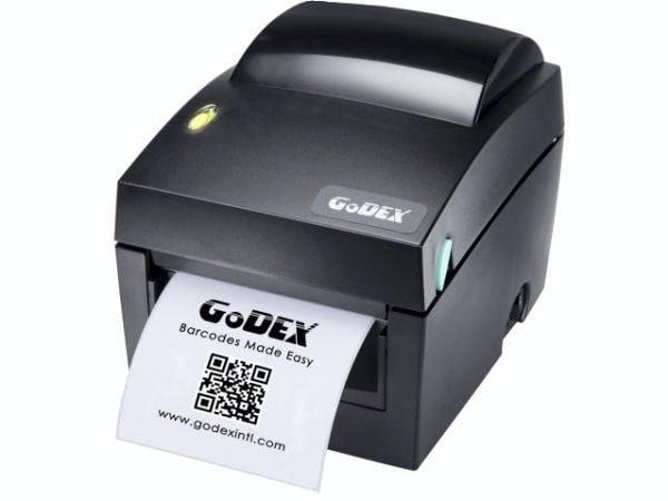 Thermoprinter, Godex, DT4X DT Termotransfer-printer 7 IPS (177 mm/sek.), n/a, sort vægt: 2.600 kg