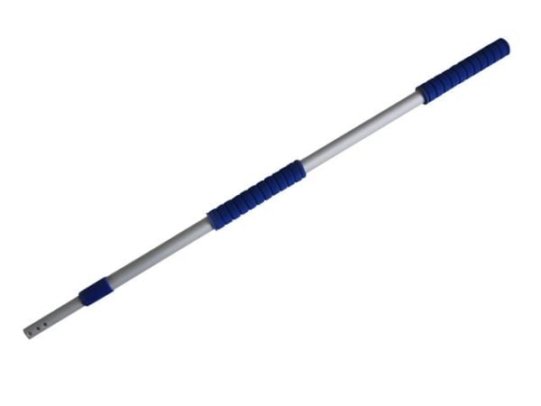 Teleskopskaft 100-180 cm med Skumgreb Aluminium