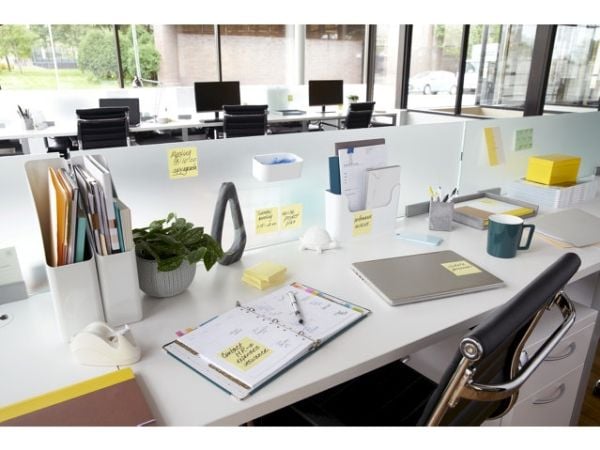 Post-It 655-CY, Rektangel, Gult, Papir, PEFC, 127 mm, 76 mm