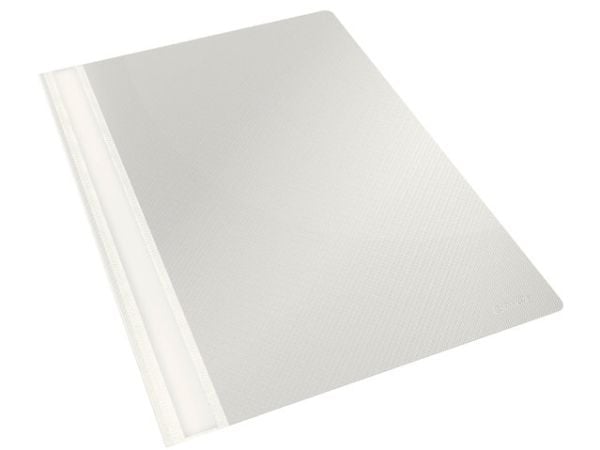 Esselte Vivida - Rapportfil - for A4 (210 x 297 mm) - kapasitet: 160 ark - livlig hvit (en pakke 25)