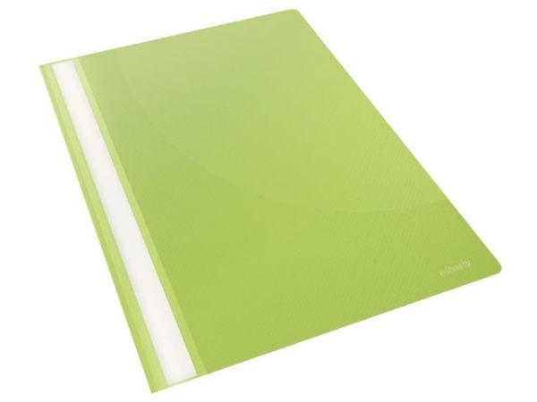 Esselte Vivida - Rapportfil - for A4 (210 x 297 mm) - kapasitet: 160 ark - grønn (en pakke 25)