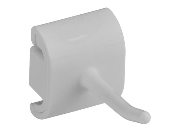 Vægophæng, Vikan, Single hook, hvid 78mmx41mm