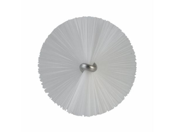 Piperenser, Vikan, 50 cm, Ø4 cm, hvit, polyester/PP/rustfritt stål, stiv