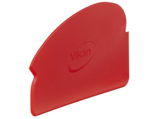Skraber, Vikan Hand squeegee w/minim handle, rød 2mmx165mm