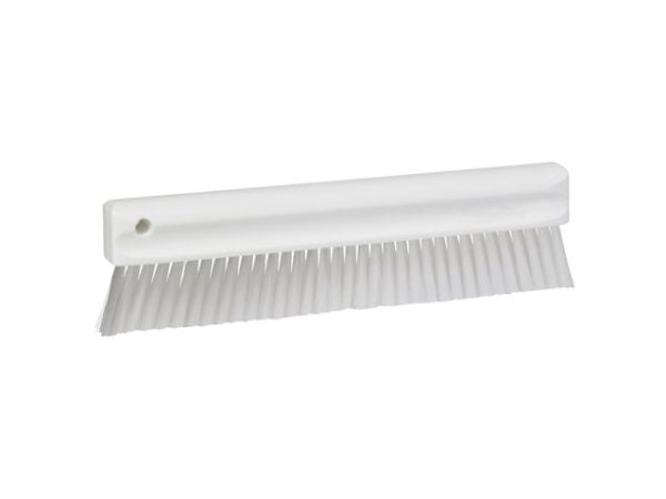 Handborste Vikan 30x3,1x10 cm vit, polyester/PP rostfritt stål