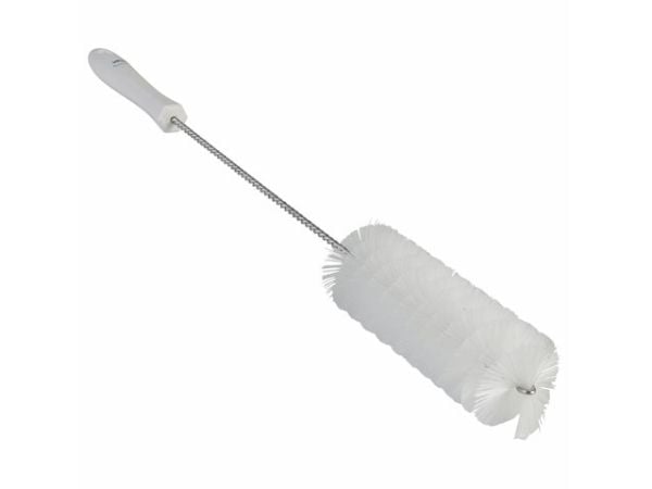 Rørrenser, Vikan, 50cm, Ø5cm, hvid, polyester/PP/rustfrit stål