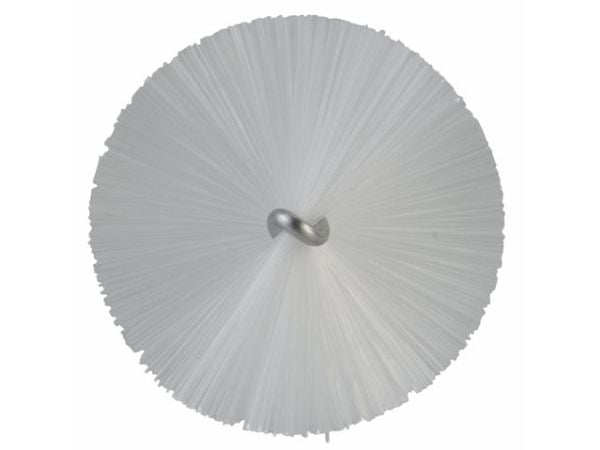 Rørrenser, Vikan, 50cm, Ø5cm, hvid, polyester/PP/rustfrit stål
