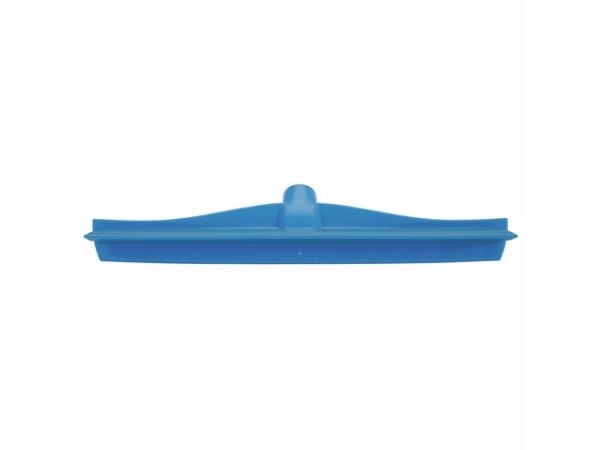 Gulvskraber, Vikan, 40x8cm, blå, TPE gummi/PP, 40 cm, med enkeltblad