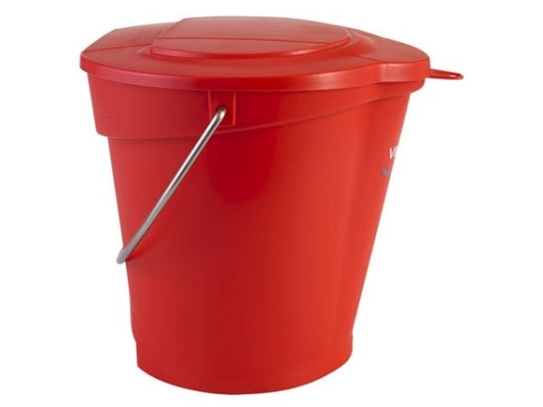 Spand, Vikan, låg 6 l, rød 250mmx295mm x 20mm