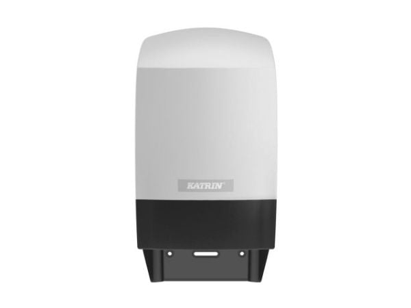 Dispenser Katrin Toiletpapir System L17.2xB15.2xH31.2cm Plast Hvid til 2 ruller,1 stk