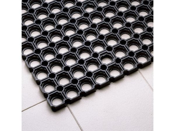 Ringgummi måtte, Matting ZON, 800x1200, sort
